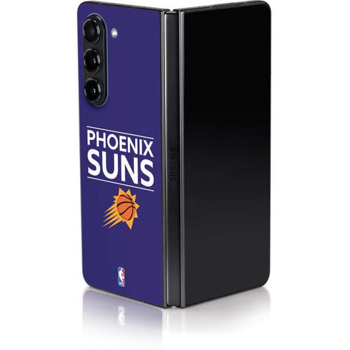 NBA Phoenix Suns Standard - Purple Galaxy Z Fold5 5G Skin